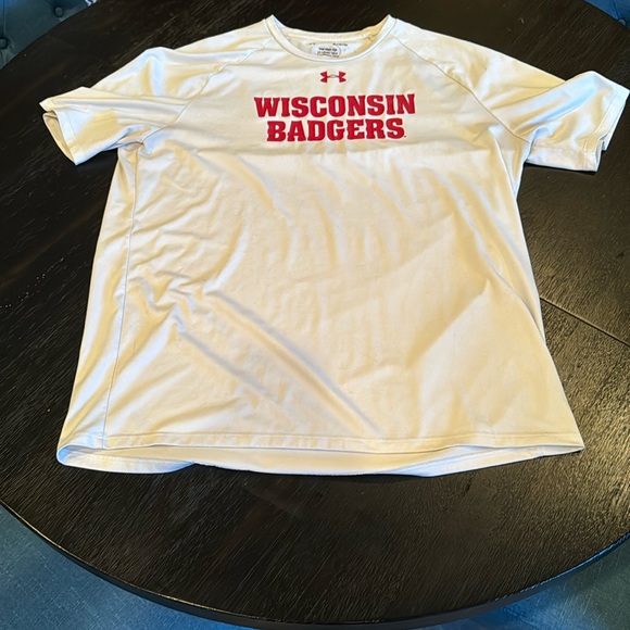 Wisconsin Badgers Shirt Under Armour - Picture 1 of 3